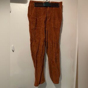 Pact gingerbread corduroy pants